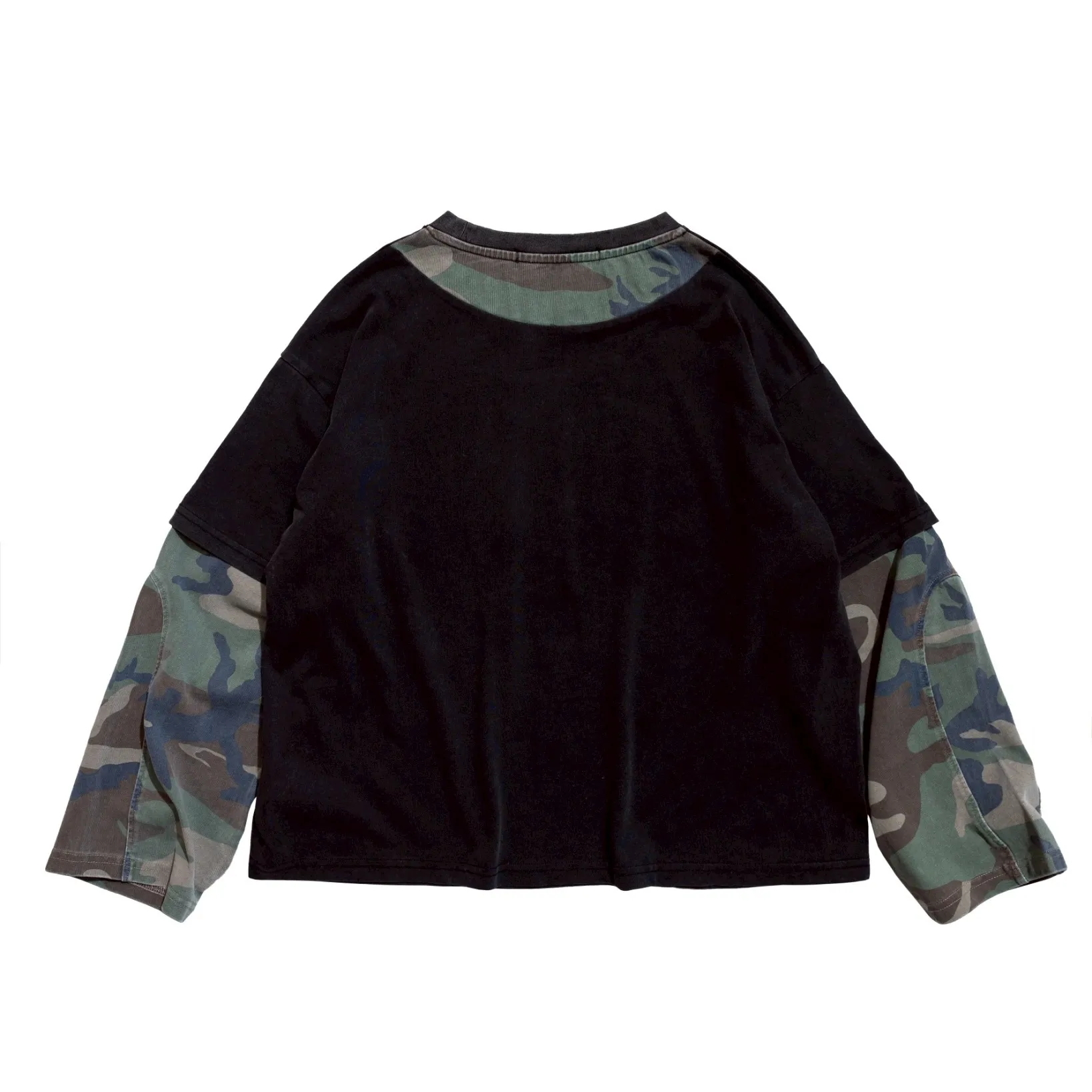 【車庫服飾】E'TREALOUEST EAL Camo logo Long Sleeve
