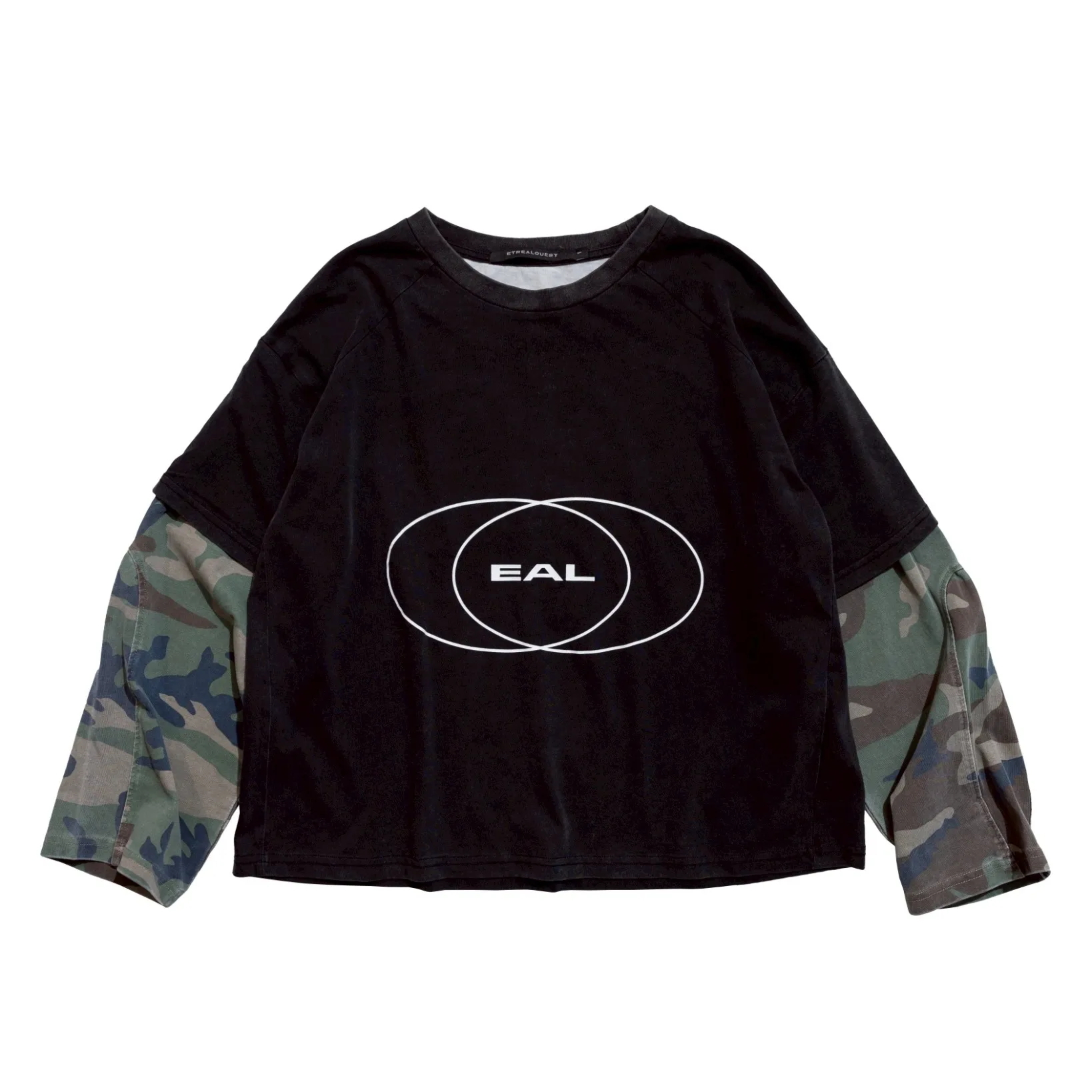 【車庫服飾】E'TREALOUEST EAL Camo logo Long Sleeve