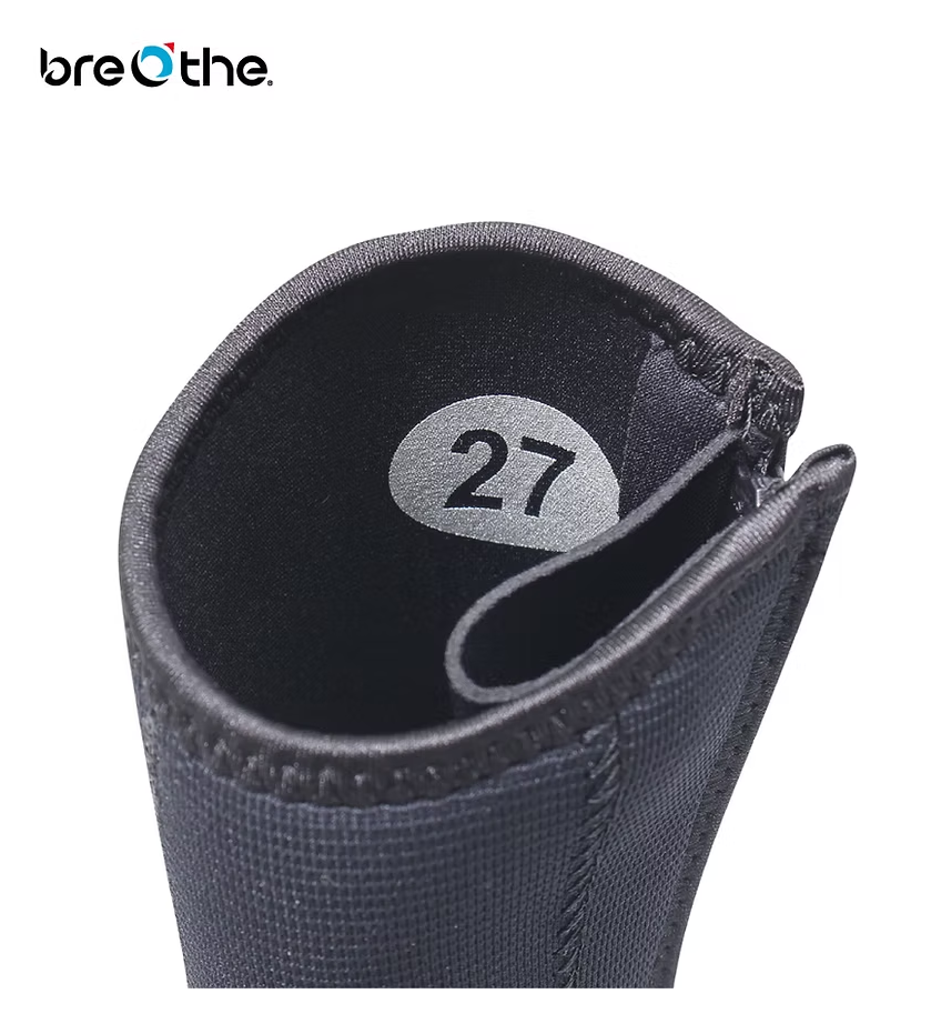 水呼吸-3mm 耐磨毛氈底防滑 長筒套鞋 08-D-3mm