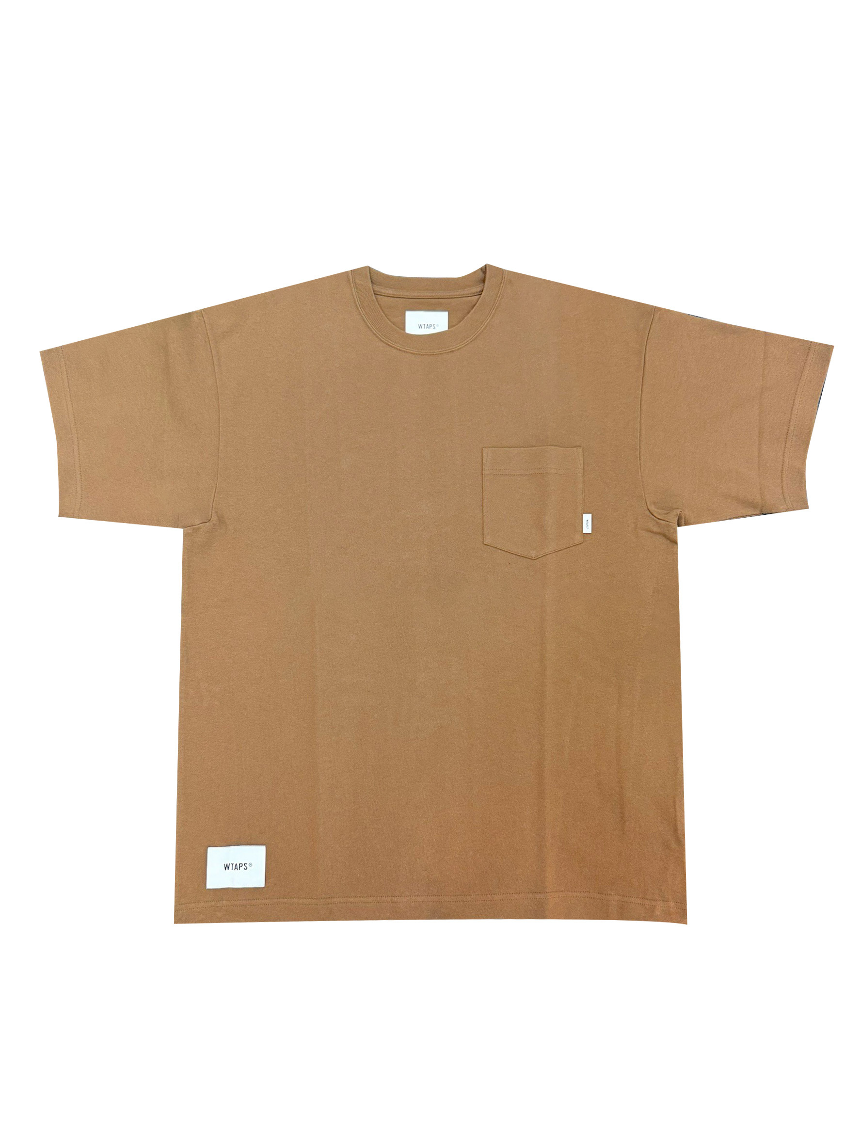 Wtaps All / SS / Cotton 黑/棕/灰 短袖針織Tee 252ATDT-CSM12