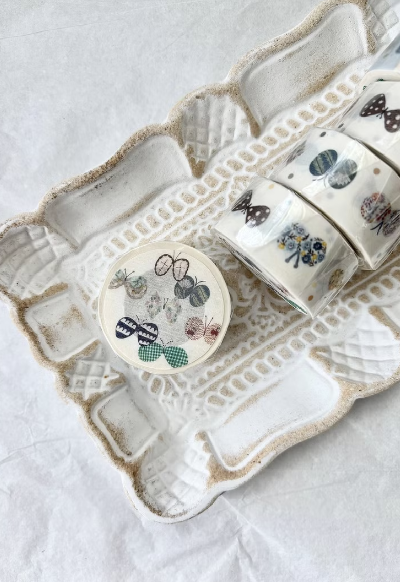 Pion | 花蝴蝶 和紙膠帶