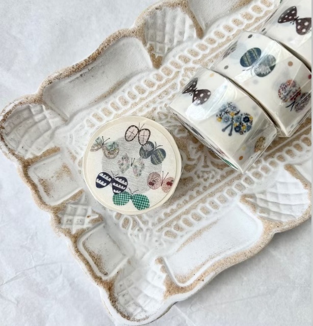 Pion．花蝴蝶 2cm割型和紙膠帶 <整捲/分裝>