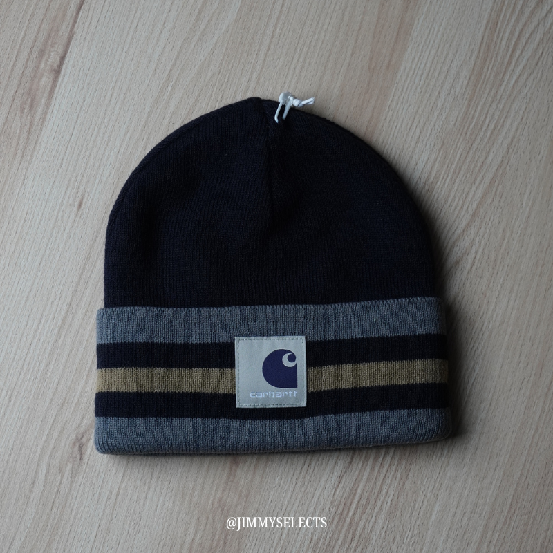 【New Balance x Carhartt WIP】Reversible Beanie｜Dual-Sided Workwear Street Style