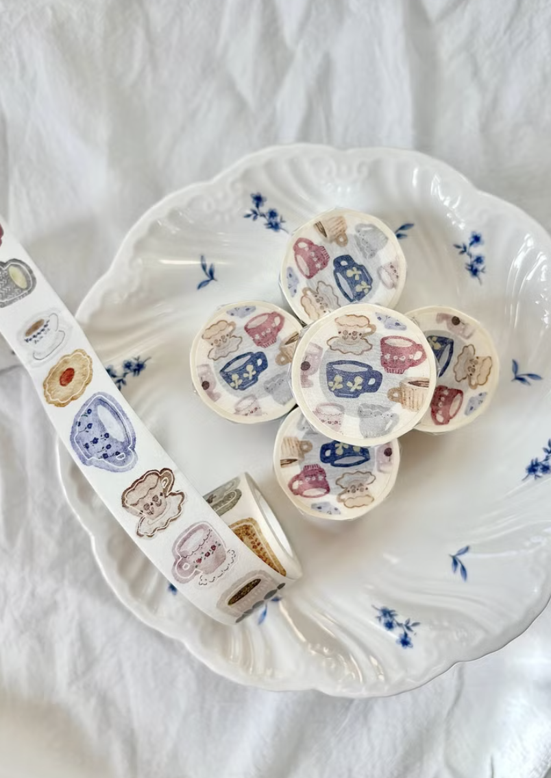 Pion | 下午茶 和紙膠帶