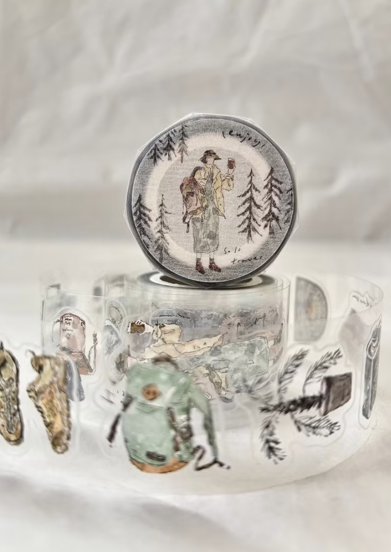 Pion | 獨旅 亮面PET膠帶 (割型)