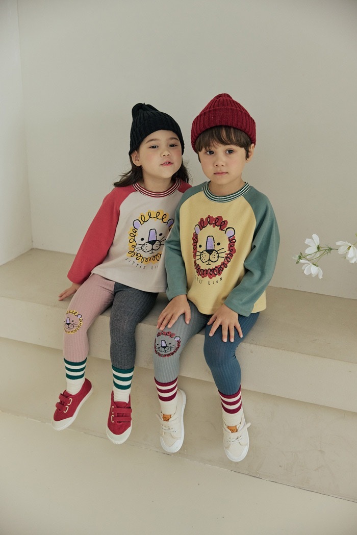 可愛動物圖案內搭褲