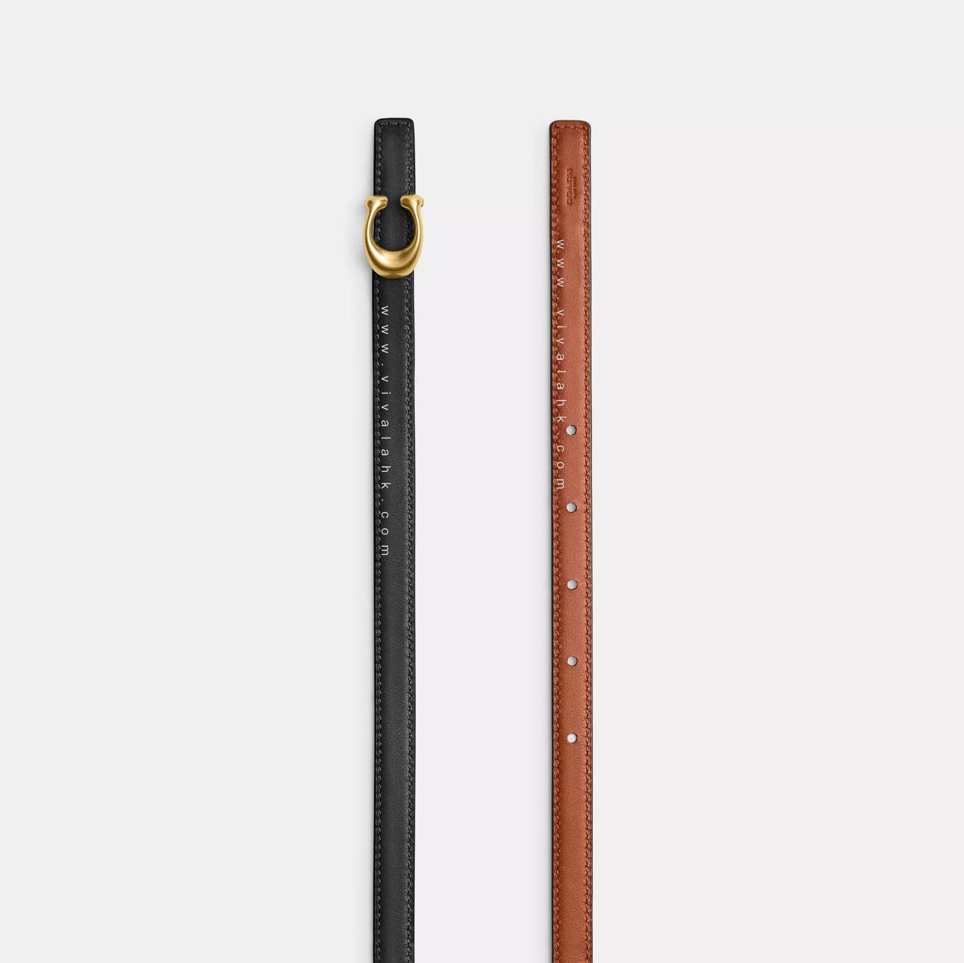 Coach - C字Logo 女裝皮帶 (13mm) (CZ131)