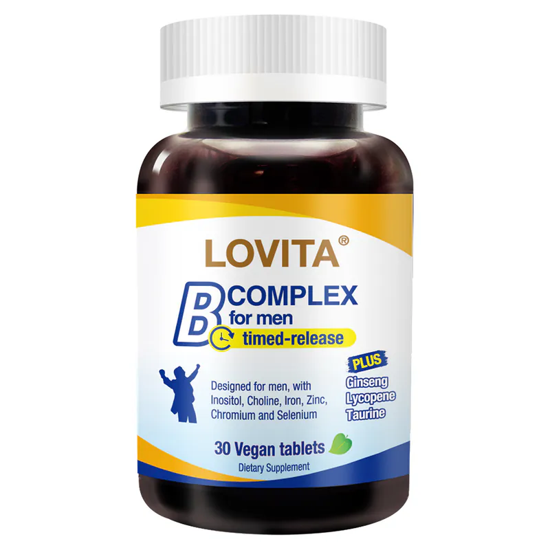 LOVITA愛維他 男性新型緩釋養生活力B群(30錠/瓶)