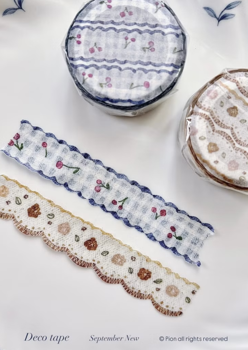 Pion | Deco tape 織帶系列 (共5款)