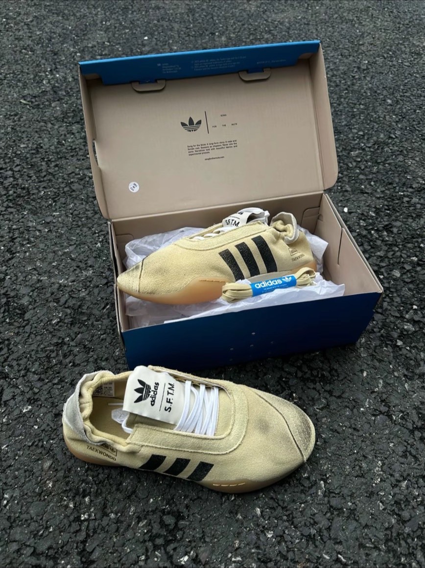 【預購】SONG FOR THE MUTE x ADIDAS ORIGINALS TAEKWONDO MEI W 燕麥米 HP3516
