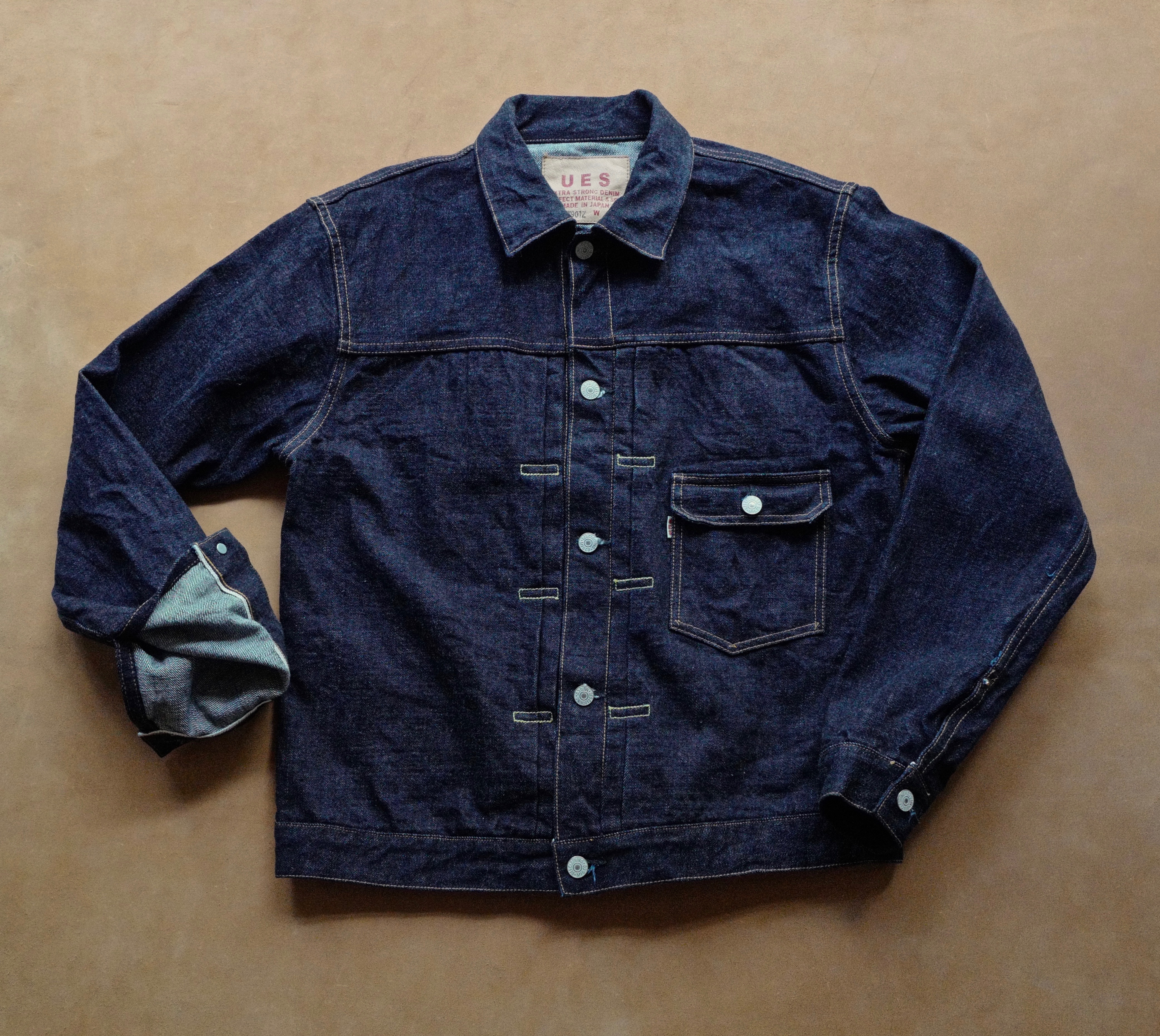 UES  Type 1  17 oz 37 Model Denim Jacket