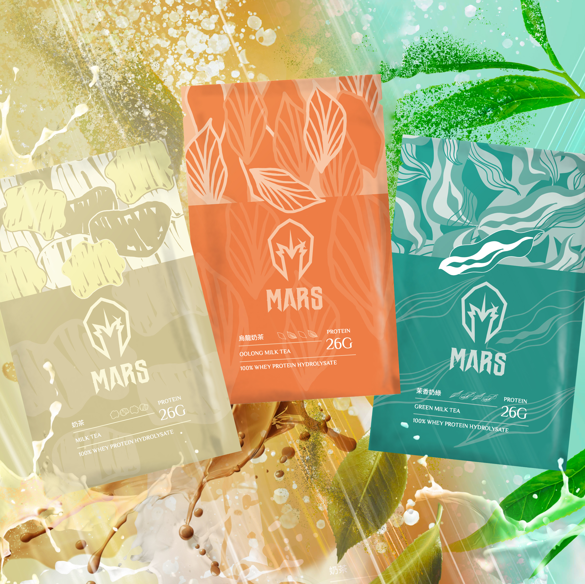 台式茶飲三合一 (水解蛋白) TAIWANESE MILK TEA FLAVOR 3 IN 1 WHEY PROTEIN (HYDROLYSATE)