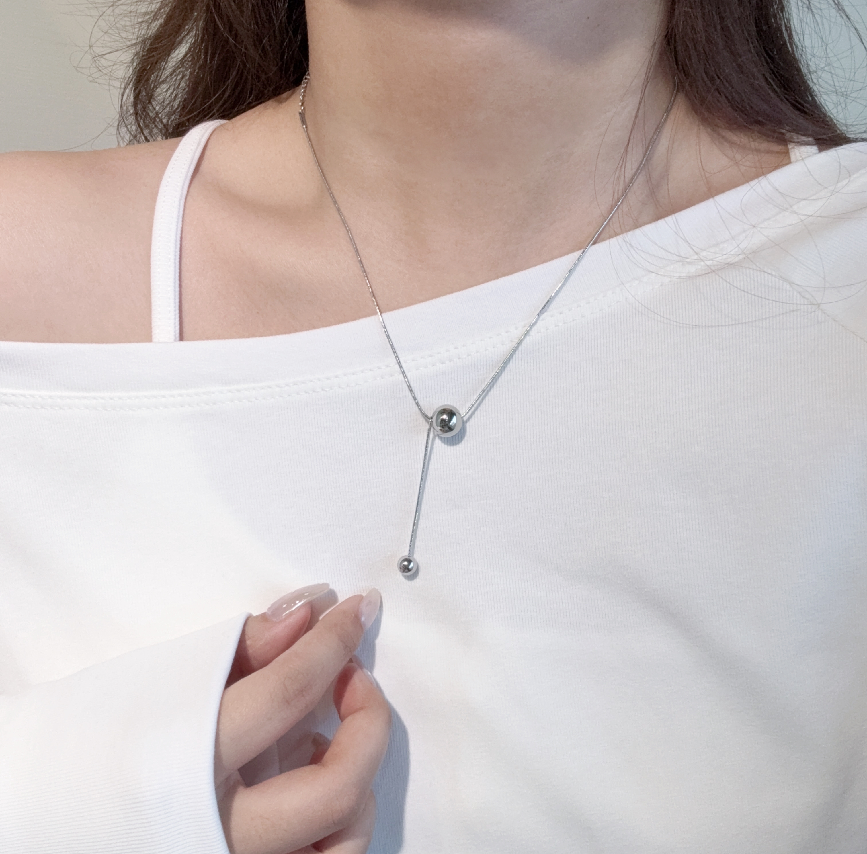 銀序｜醫療鋼抗敏項鍊🤍