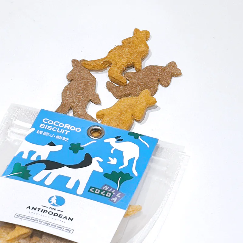 Coconilla｜袋鼠小餅乾40g【起司燕麥雞肉】