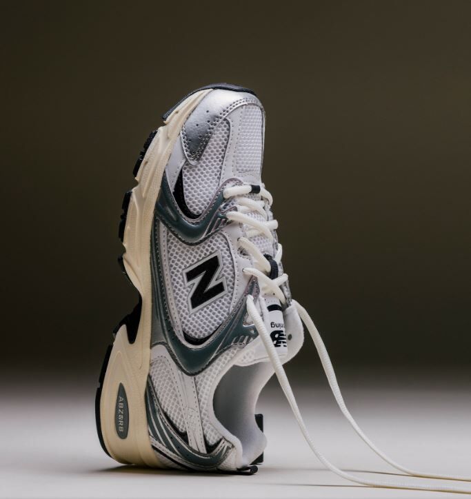 NEW BALANCE 休閒鞋 NB 530 白灰銀 奶油底 復古 運動鞋 男女 U530ESA