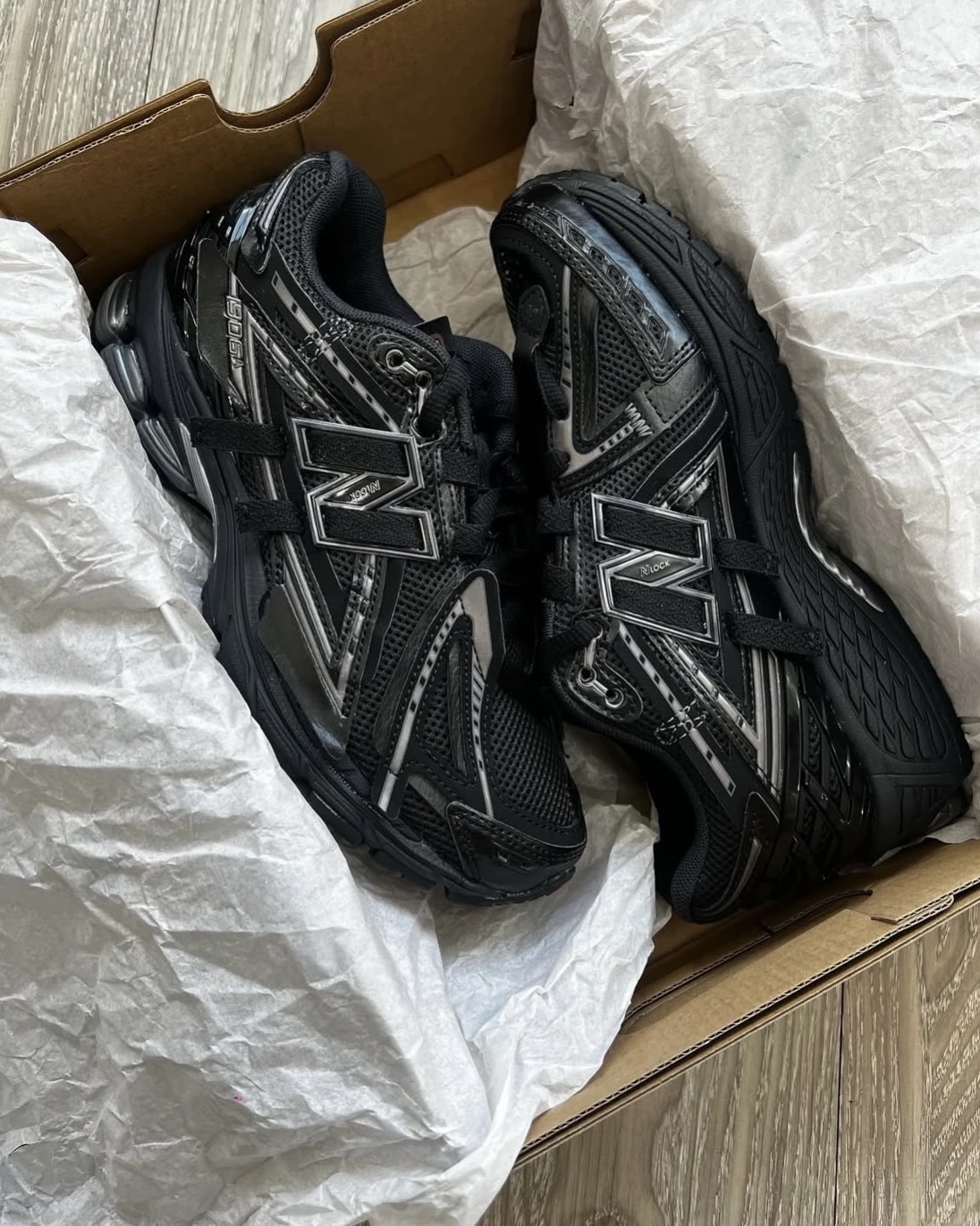 <奇蹟絕殺折扣>New Balance 1906 AF NB BLACK 全黑 解構 未裁剪 小翅膀 黑武士