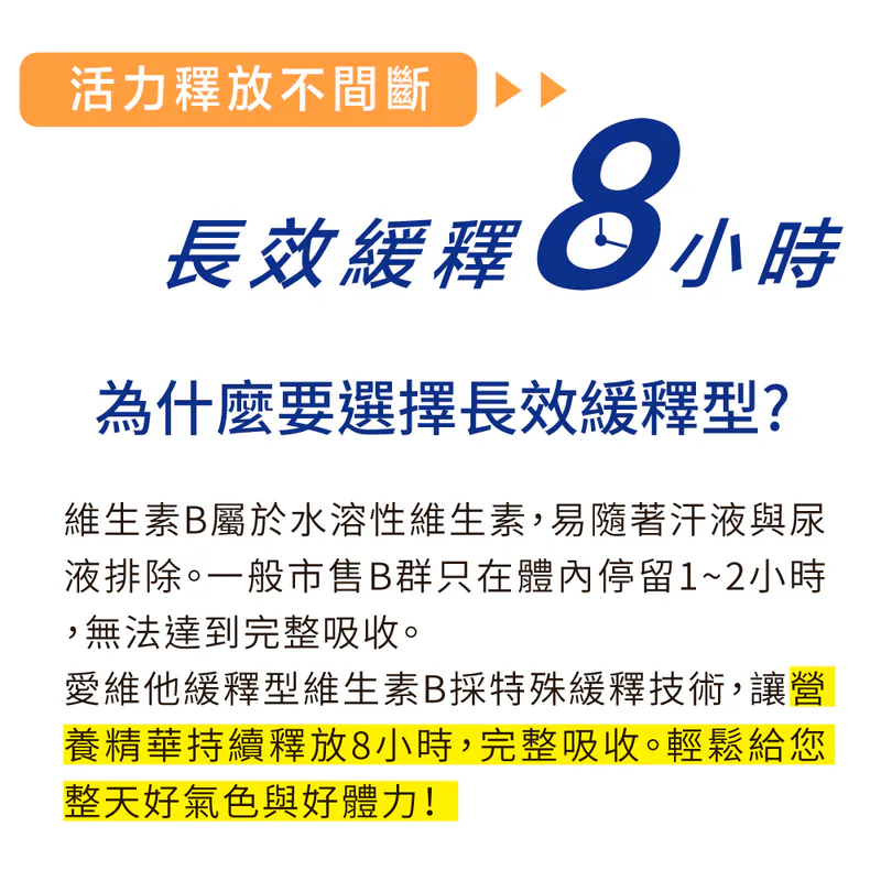 LOVITA愛維他 男性新型緩釋養生活力B群(30錠/瓶)