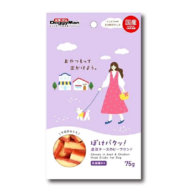 Doggyman| 香濃芝士牛肉三明治 75g (DYM-8801)