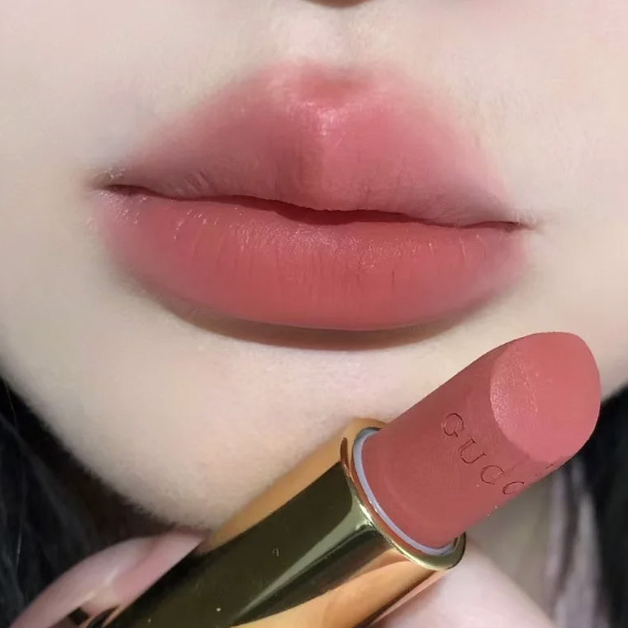 Gucci 金管絨霧唇膏#208 蜜桃色 1g