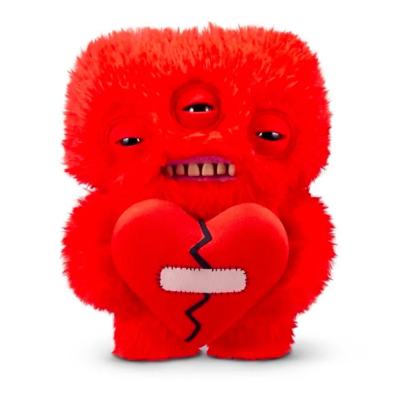 Fuggler Valentine’s Day Edition Plush Toy ❤️ Broken-Heart Monster – Pink / Red Official Authentic