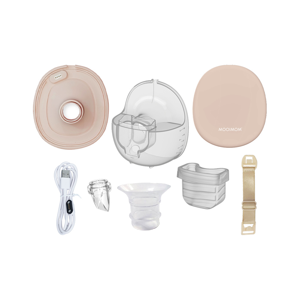MOOIMOM 沐伊孕哺X1智能恆溫免手持電動吸乳器配件-多款可選