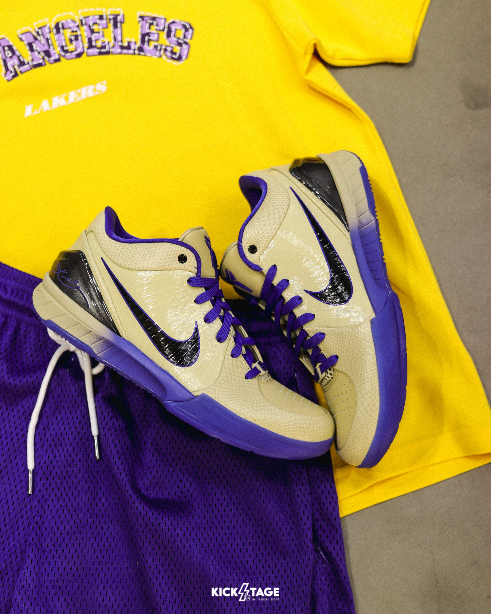 <西門門市現貨> FC Barcelona x NIKE KOBE 4 "Team Gold" 巴塞隆納 實戰籃球鞋【IM2532-701】FCB 科比4