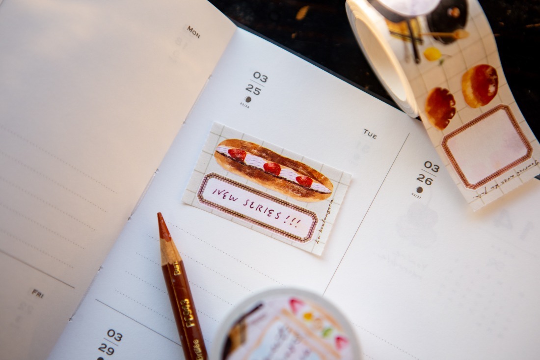 甜美時刻 捲式便條紙｜OURS STUDIO / TAIWAN