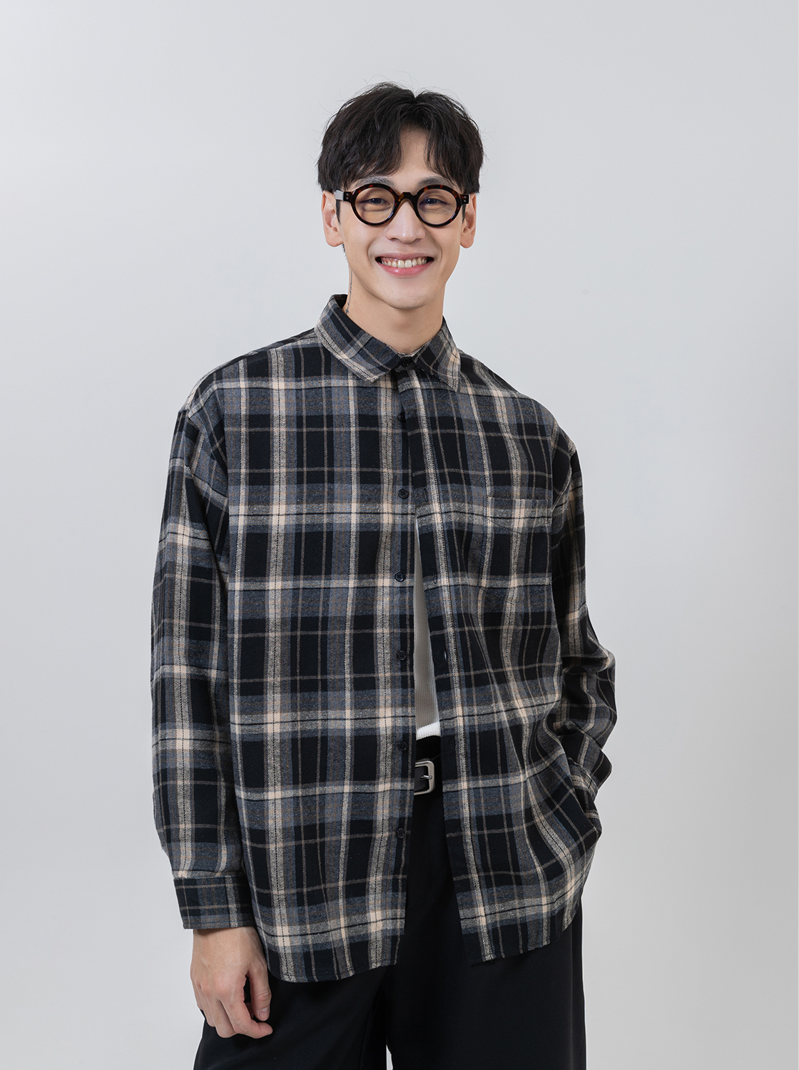 【期間限定】百搭格紋襯衫