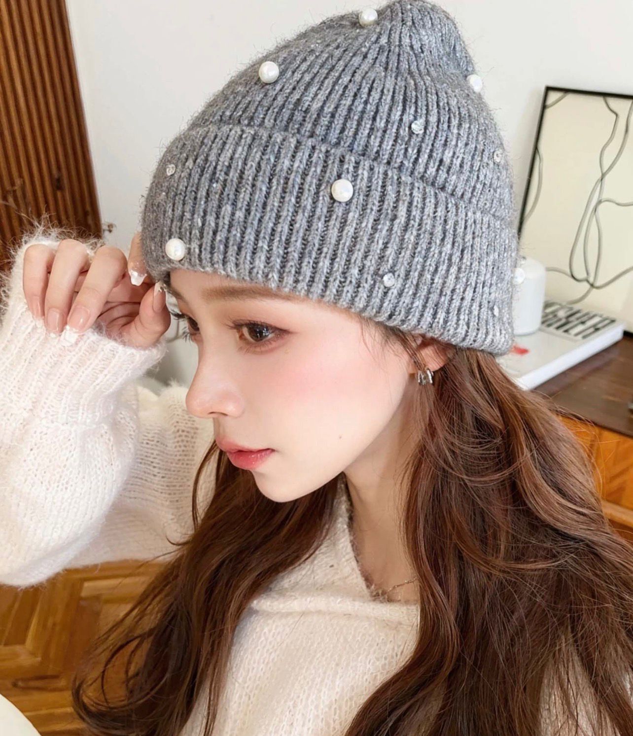 【預購】JN100915 moment+ 針織帽