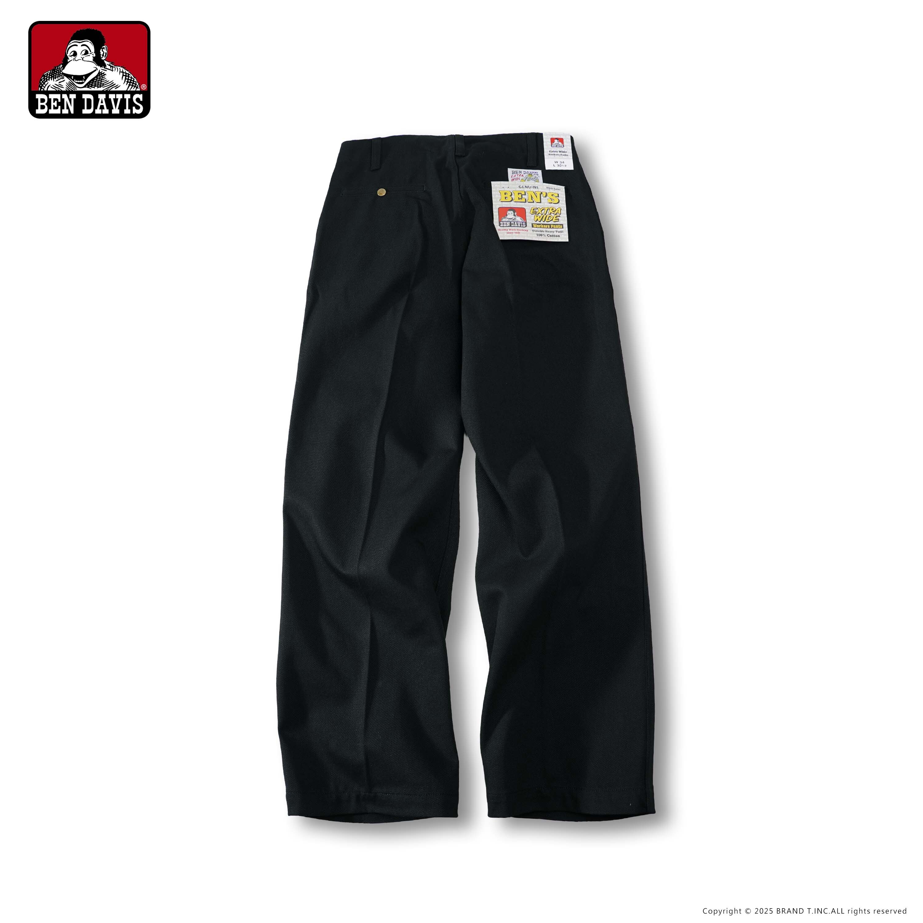 BEN DAVIS】EXTRA WIDE C-PANTS 日版超寬重磅純棉工作褲5色
