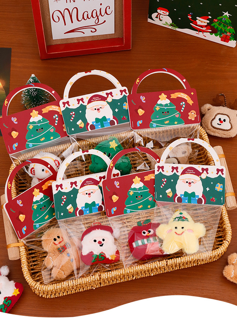 現貨區 聖誕節毛絨鑰匙扣 A0143