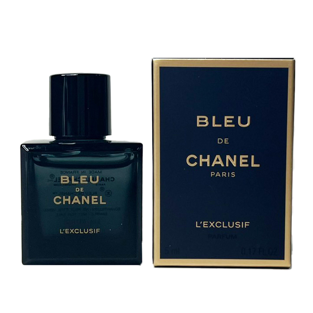 CHANEL香奈兒 BLEU 藍色男性淬煉香精 (PARFUM) 5ml 小香