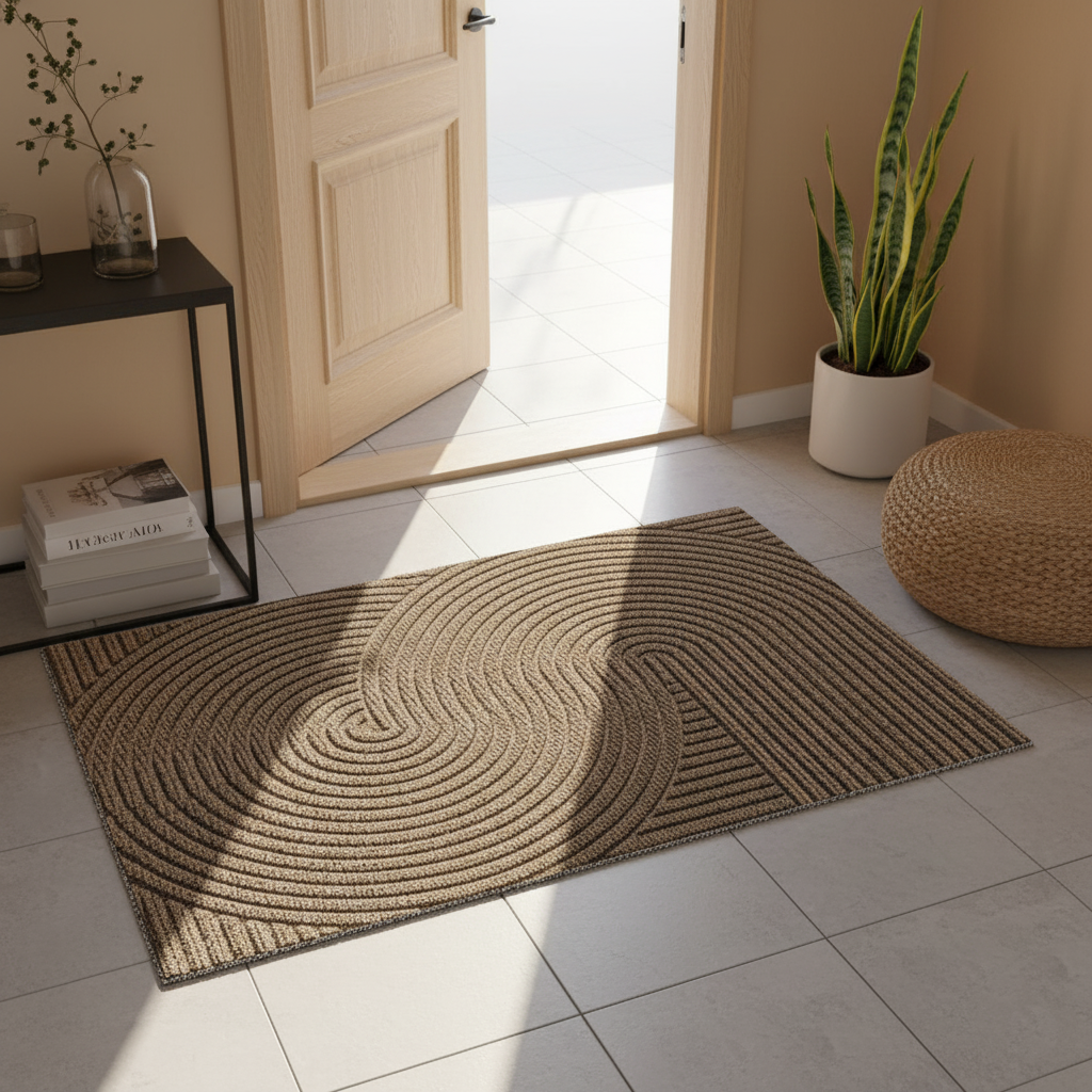 線條美學進門除塵地墊