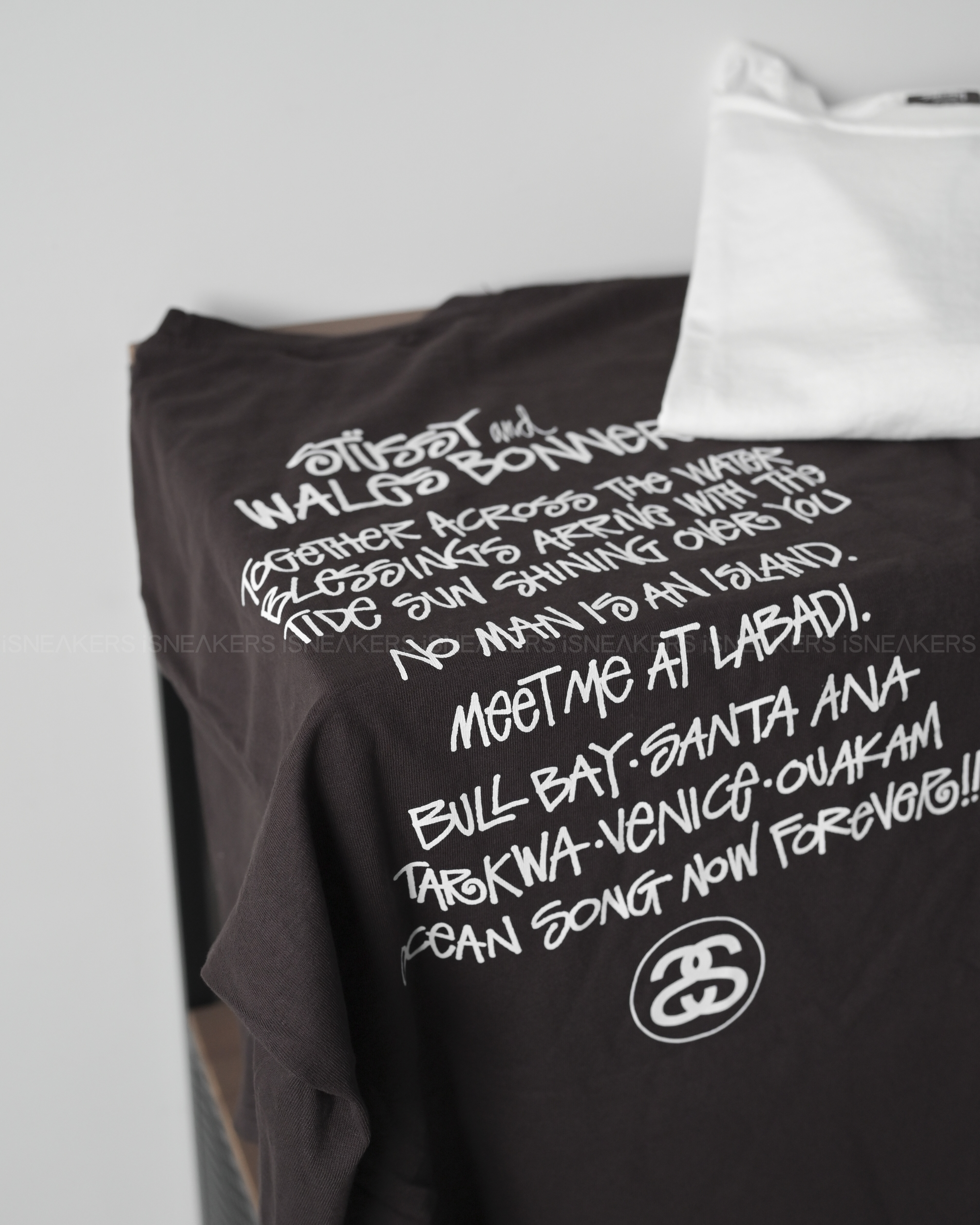 iSNEAKERS｜Stussy x Wales Bonner Ocean Song Tee 聯名短T