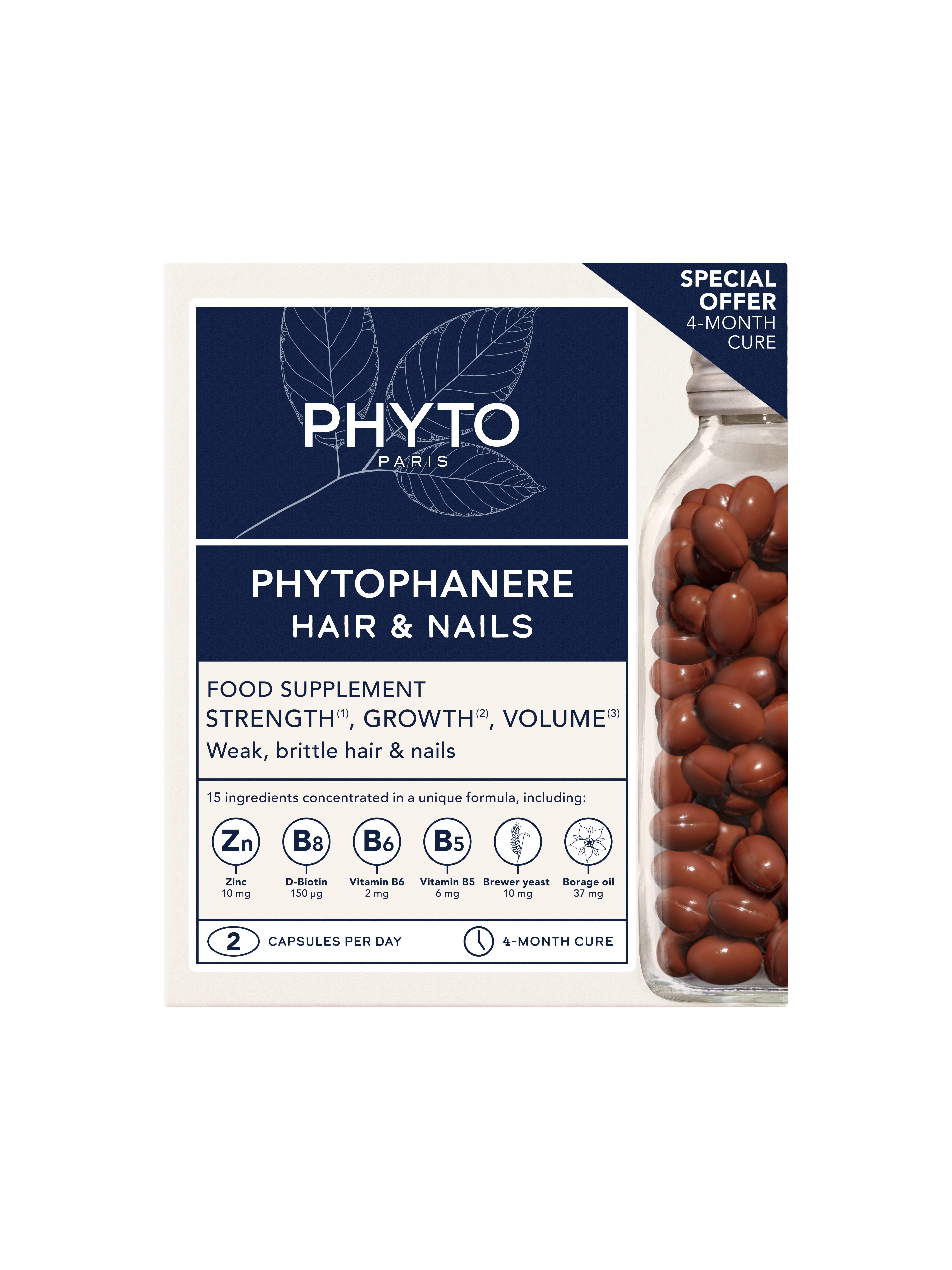 PHYTOPHANERE 3效育髮補甲配方 240粒