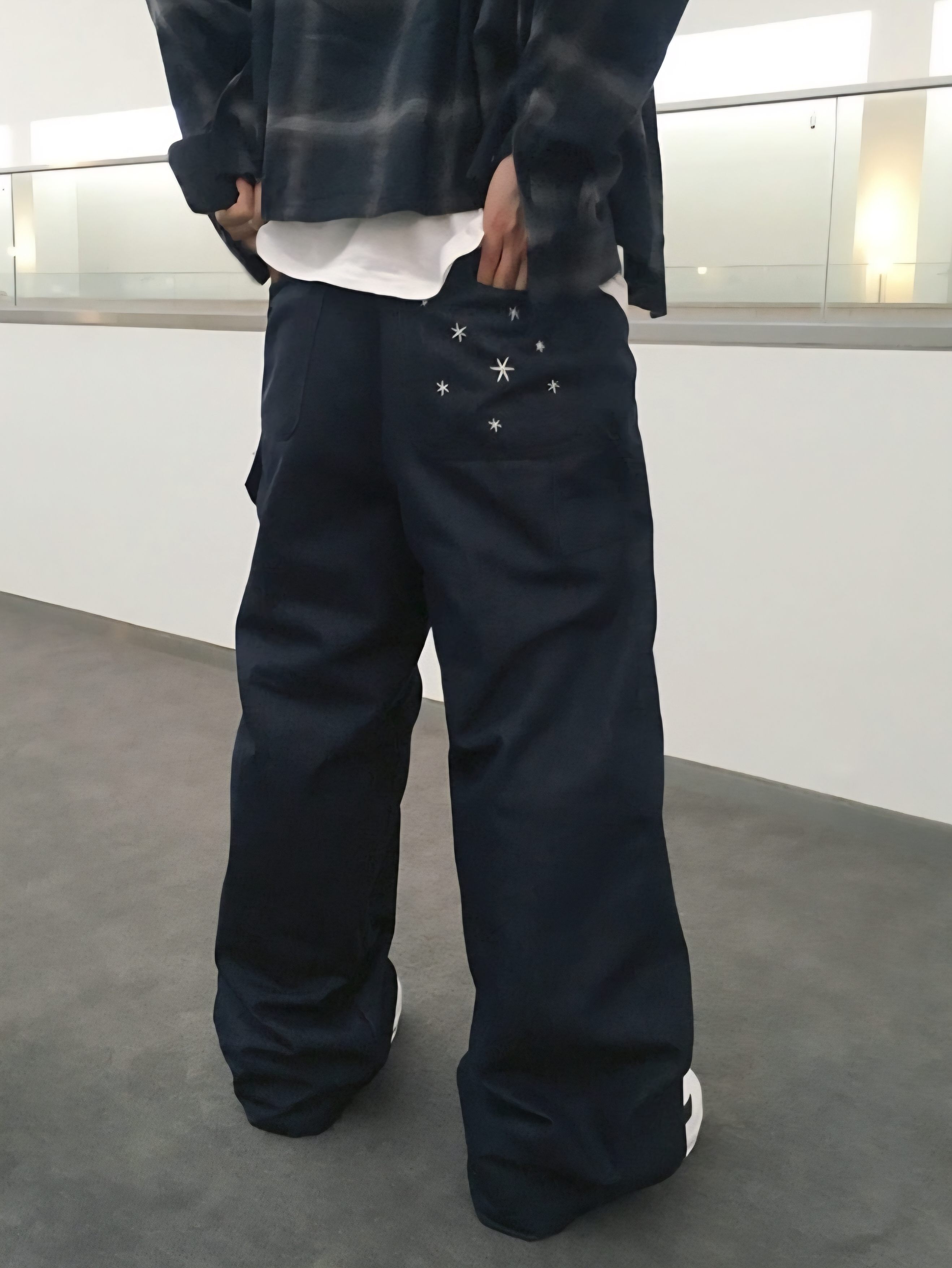 星光不褪色牛仔褲