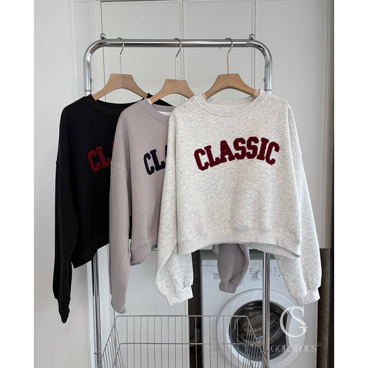 H90「飛鼠感毛巾繡短版大學踢」