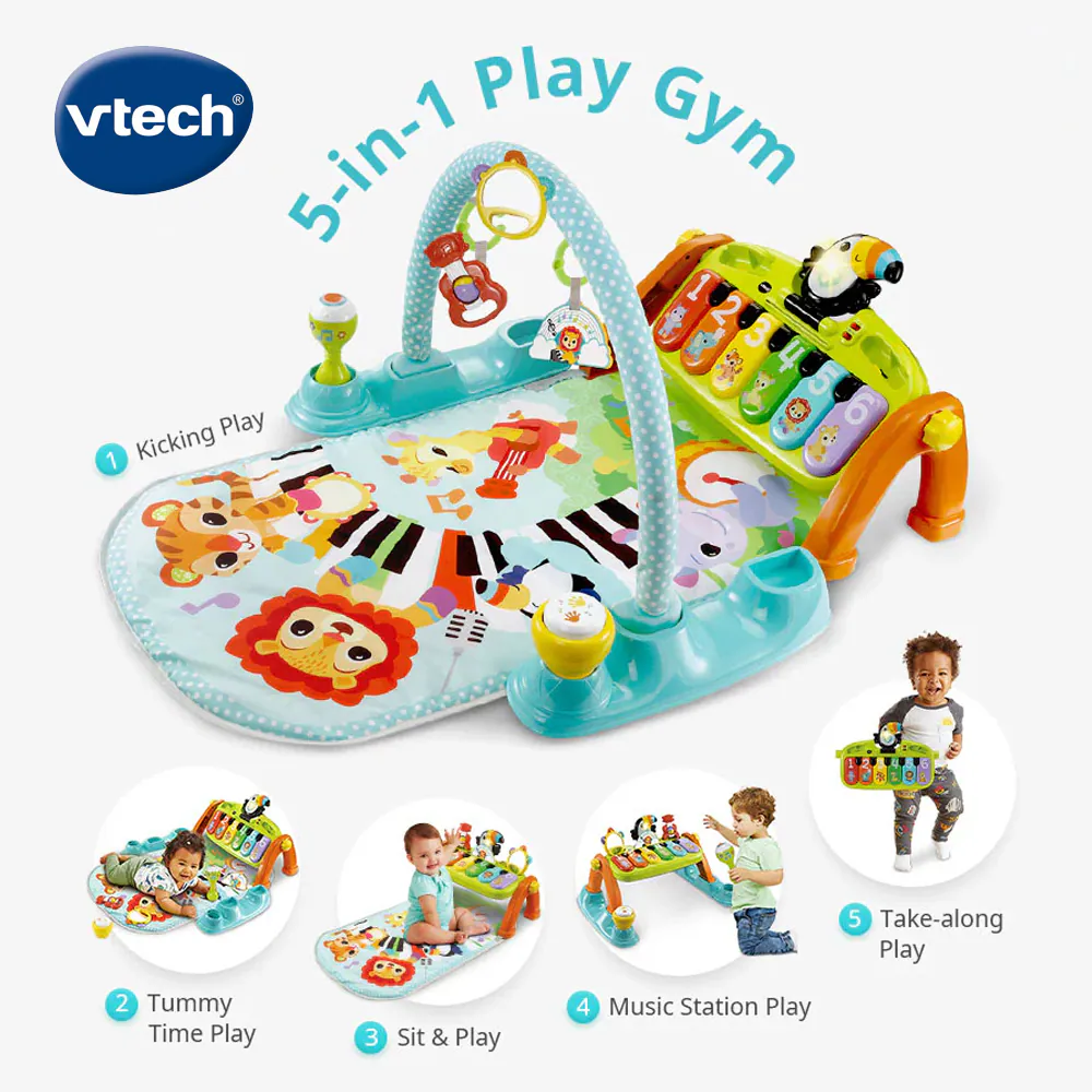 Vtech 5合1多功能寶寶音樂健身毯