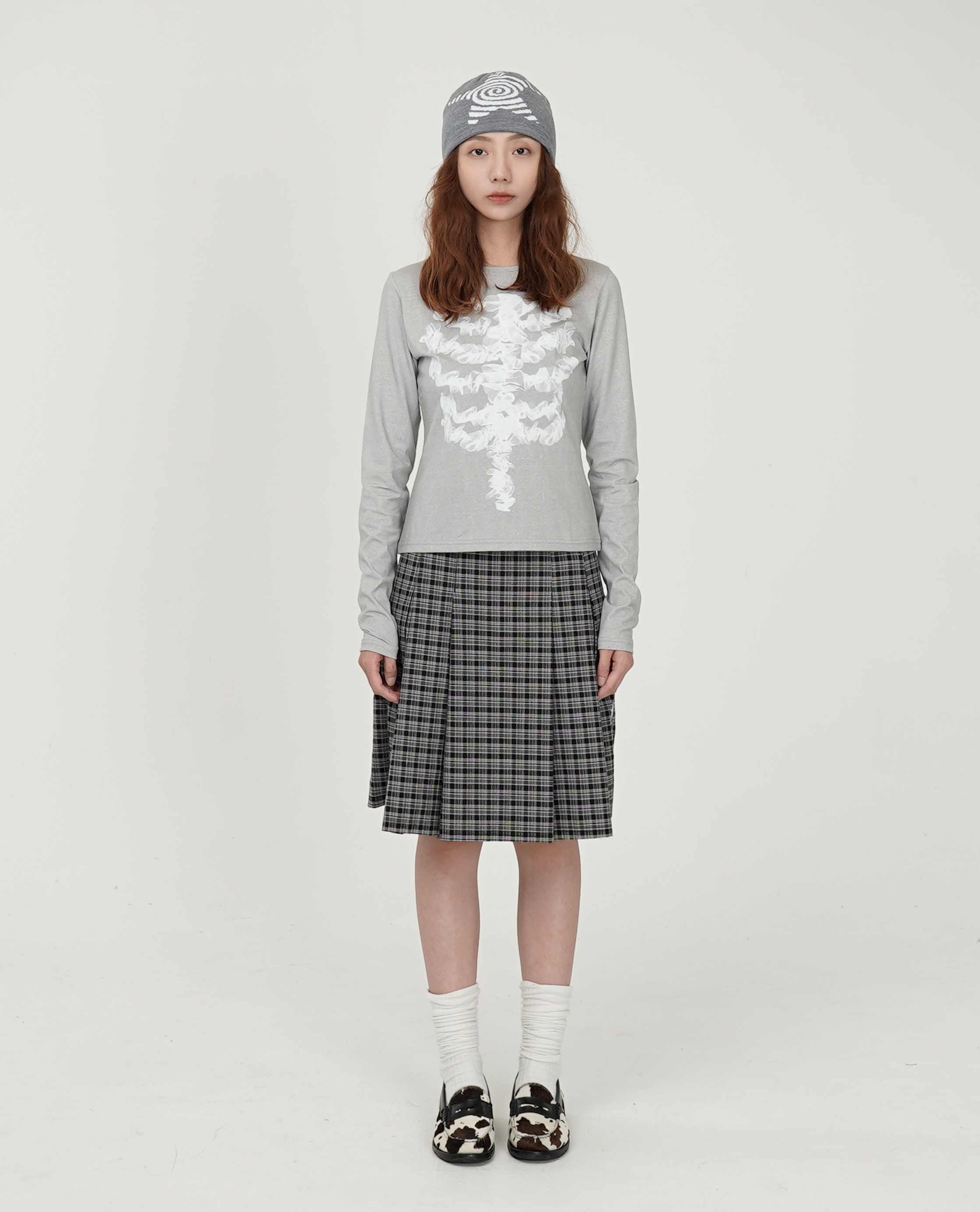 WEBHOUSE Lace Bone Angel Long Sleeve - 25FW