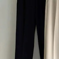 [S] HOWLUK BLACK FORMAL PANTS, 352-BLACK (SZZ805)