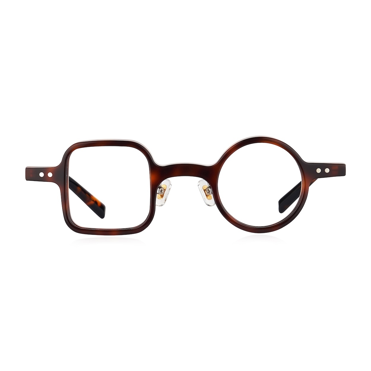 不違和感造型不對稱膠框 - 三色可選