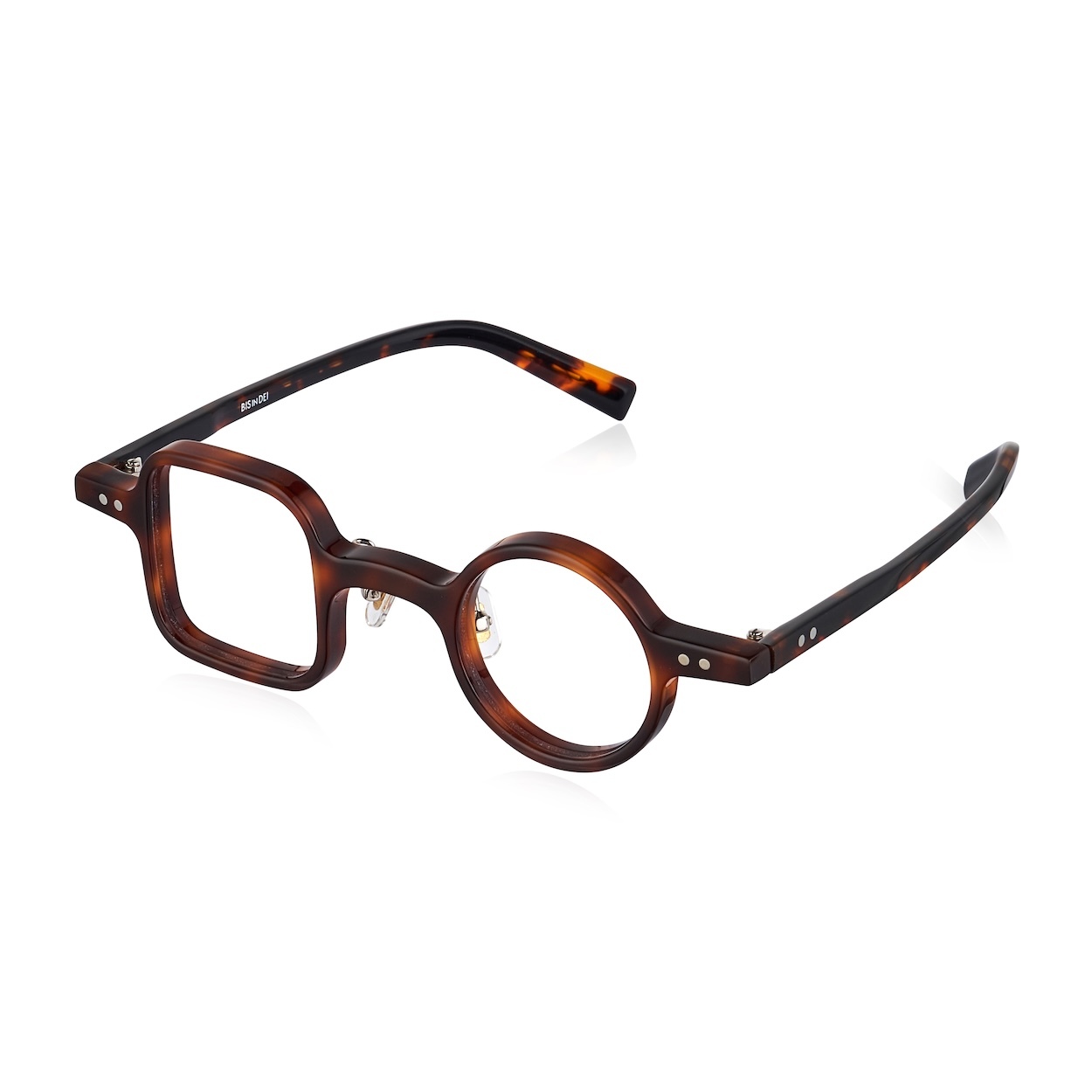 不違和感造型不對稱膠框 - 三色可選