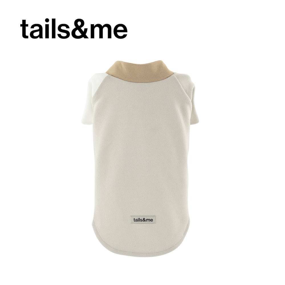 tails&me 尾巴與我｜經典寵物衣EH｜寵物華夫格短袖上衣 (共三色 / XS-XXL)