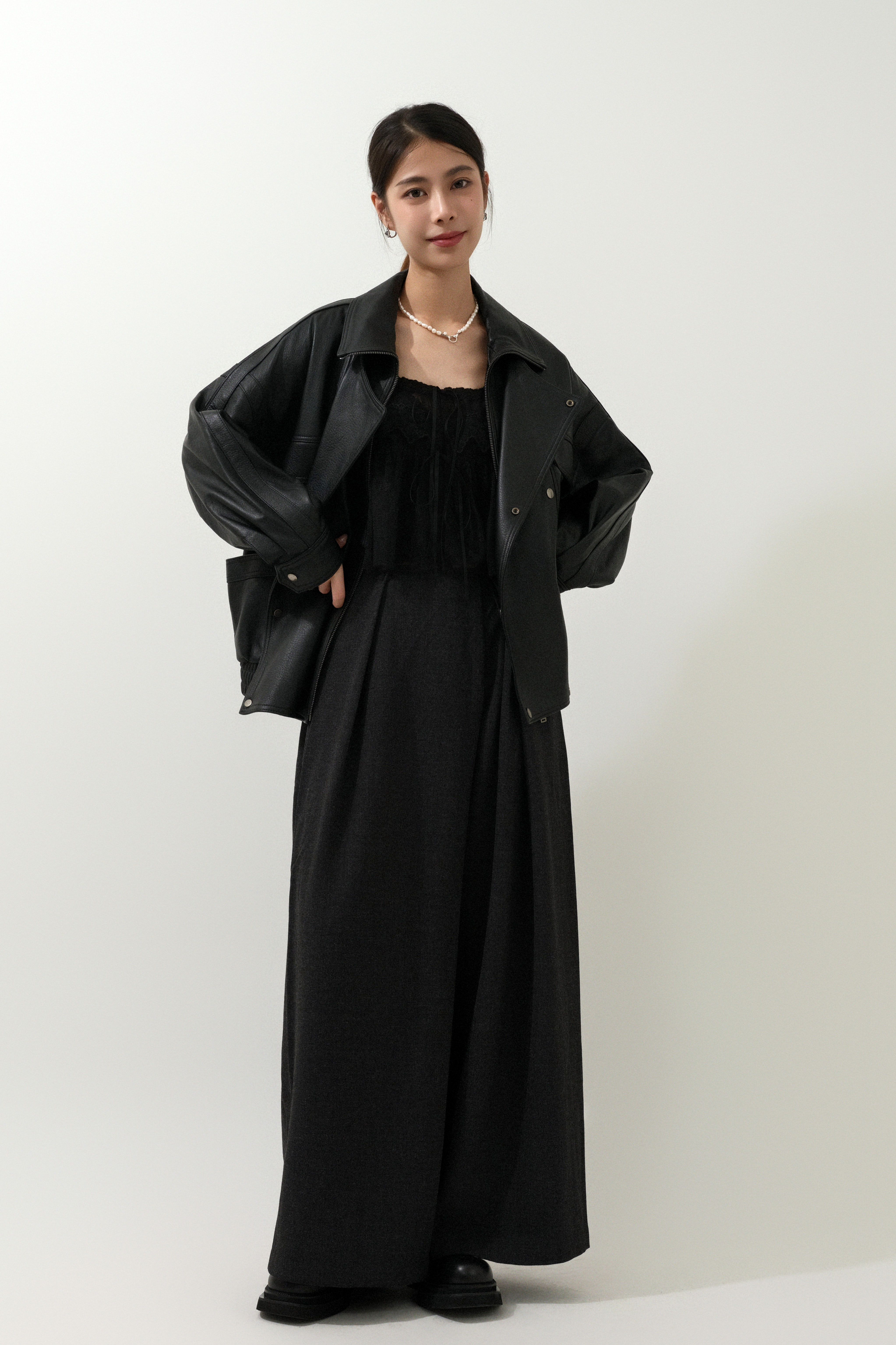 FW25_0108（真皮外套＋上衣＋Bra Top＋長褲）