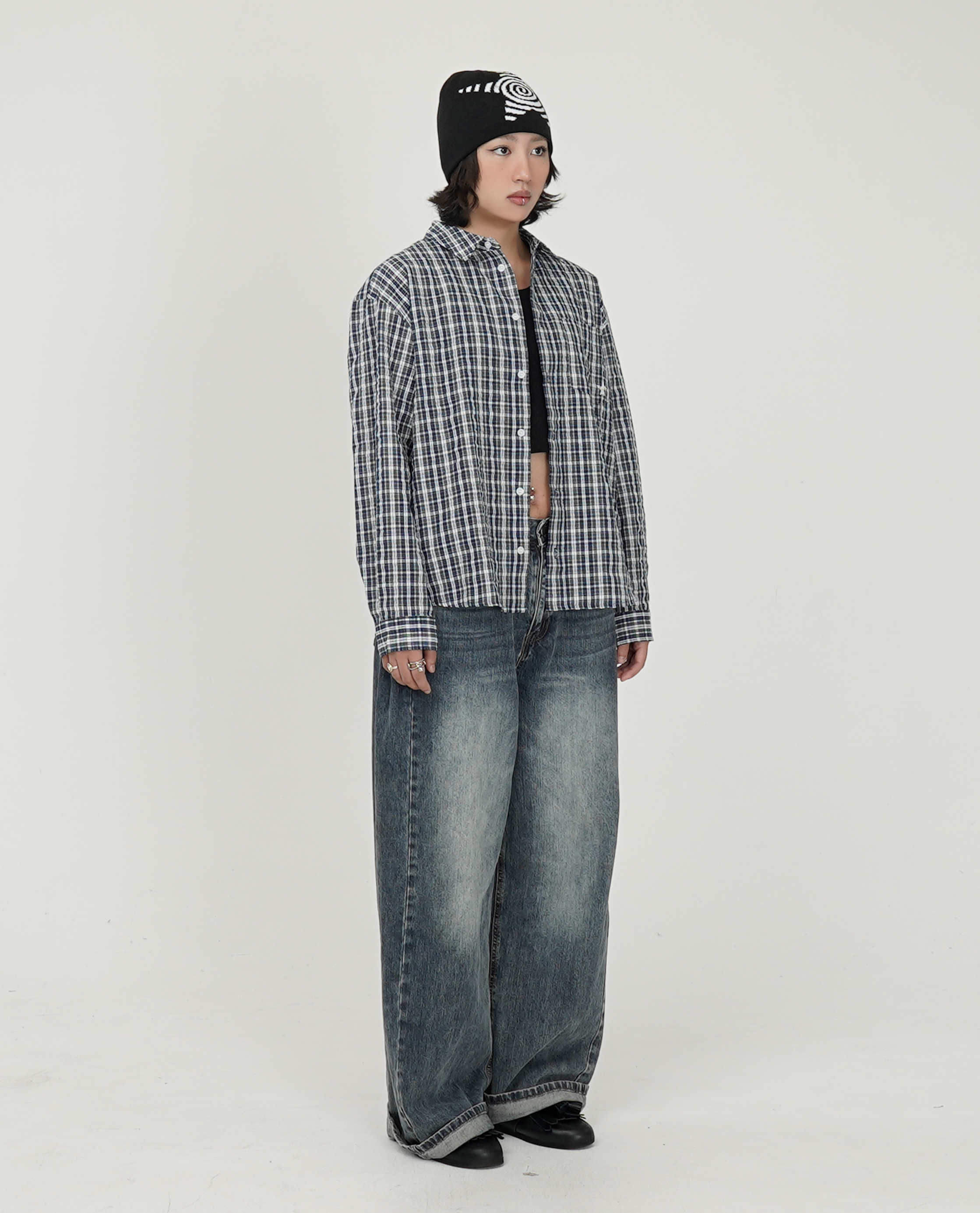 WEBHOUSE Twister Boyfriend Shirts - 25FW