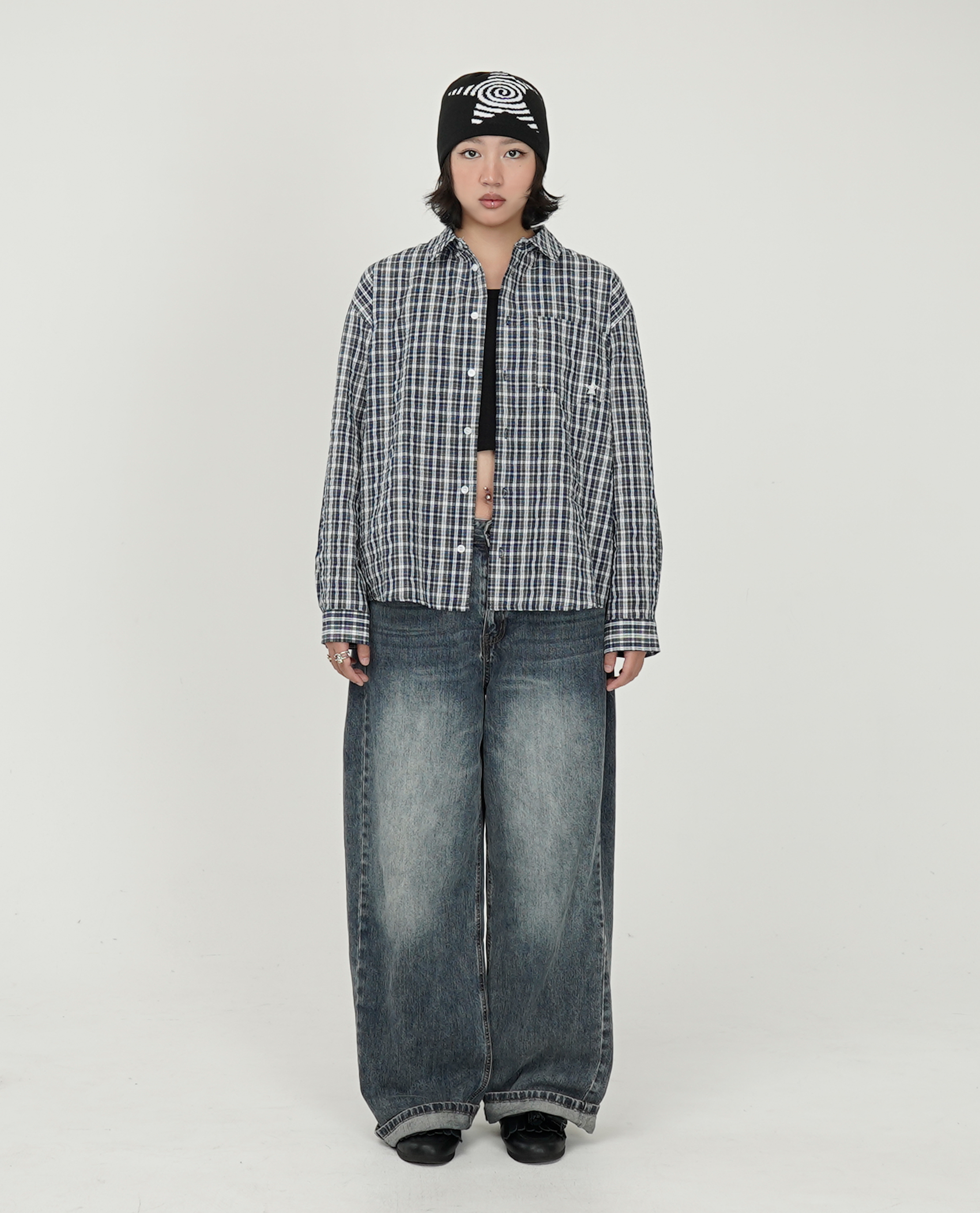 WEBHOUSE Twister Boyfriend Shirts - 25FW