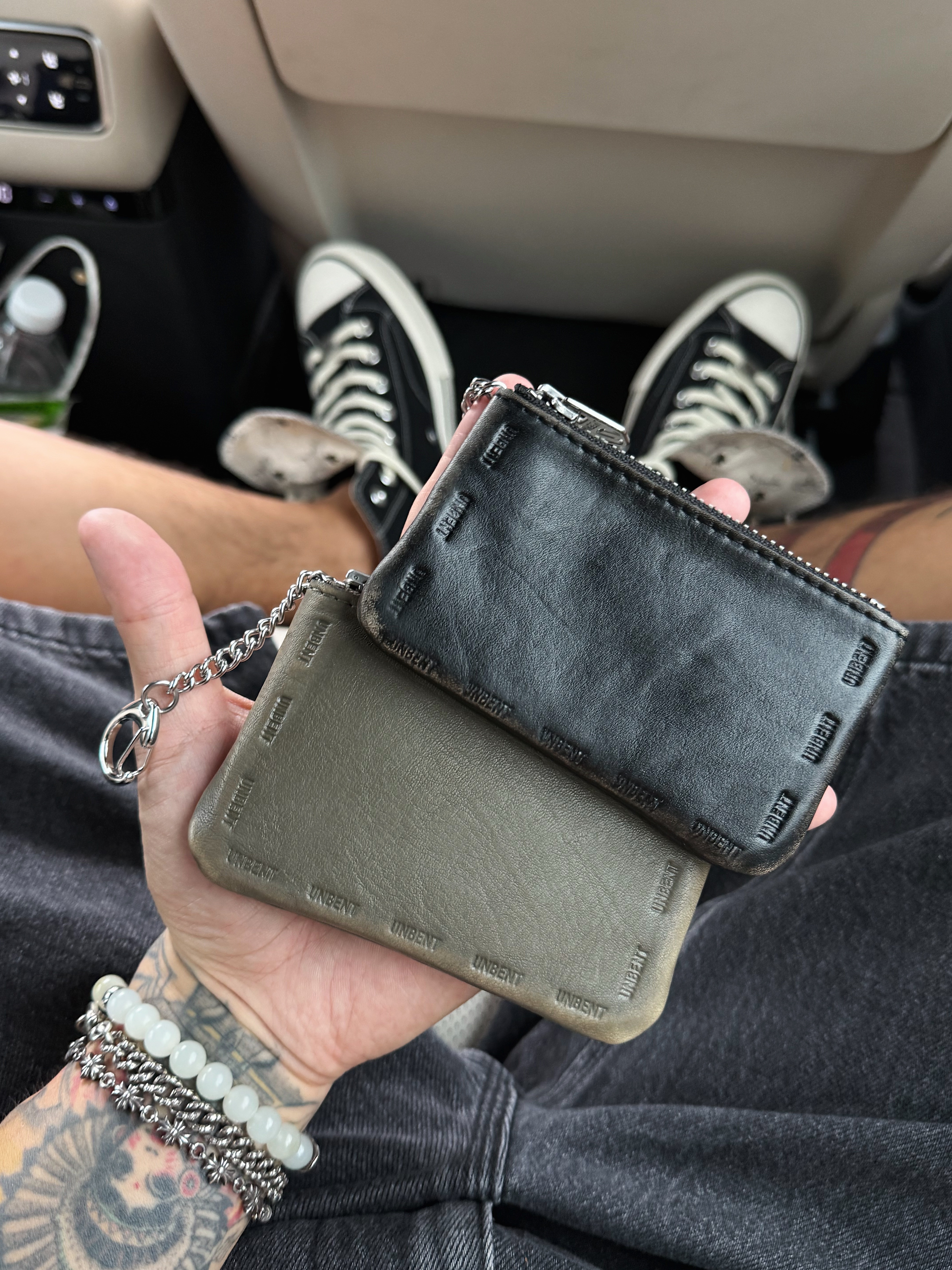 Unbent 25 A/W 做舊馬皮卡包