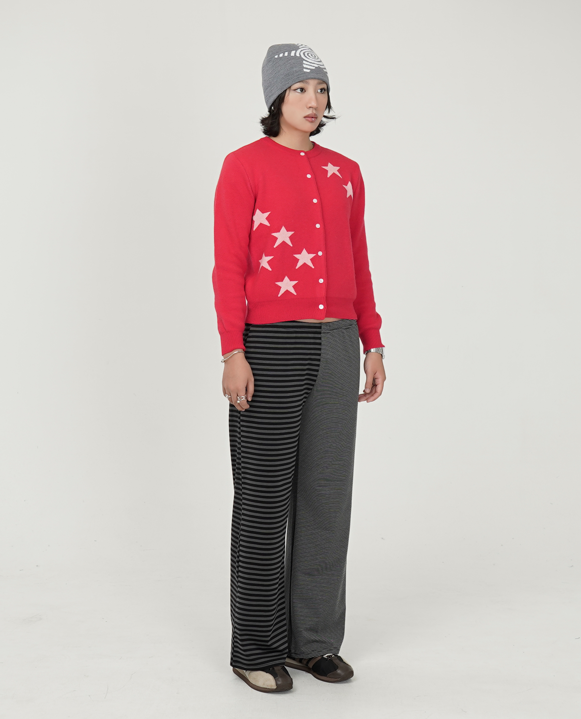 WEBHOUSE Shooting Star Angel Cardigan - 25FW