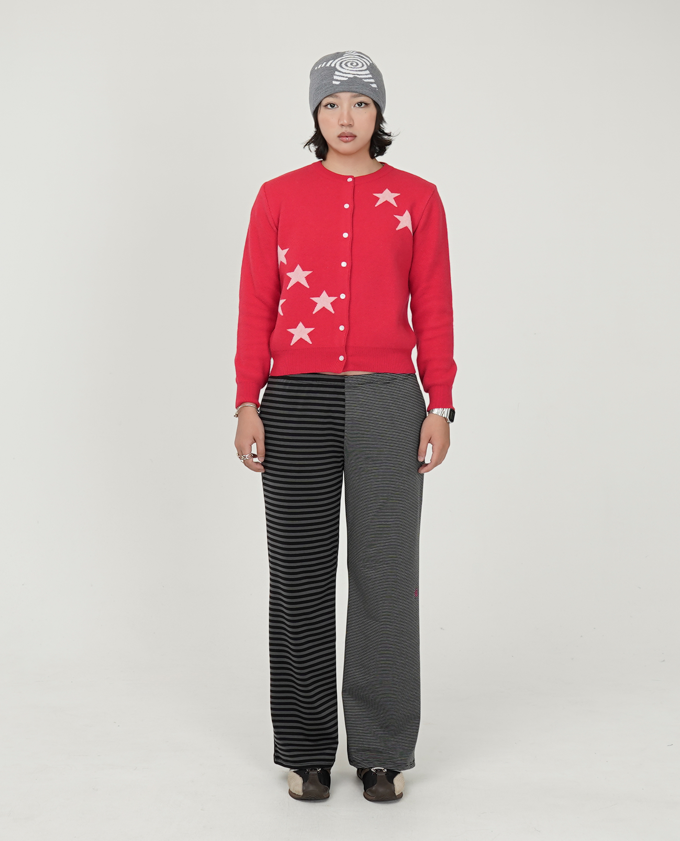 WEBHOUSE Shooting Star Angel Cardigan - 25FW