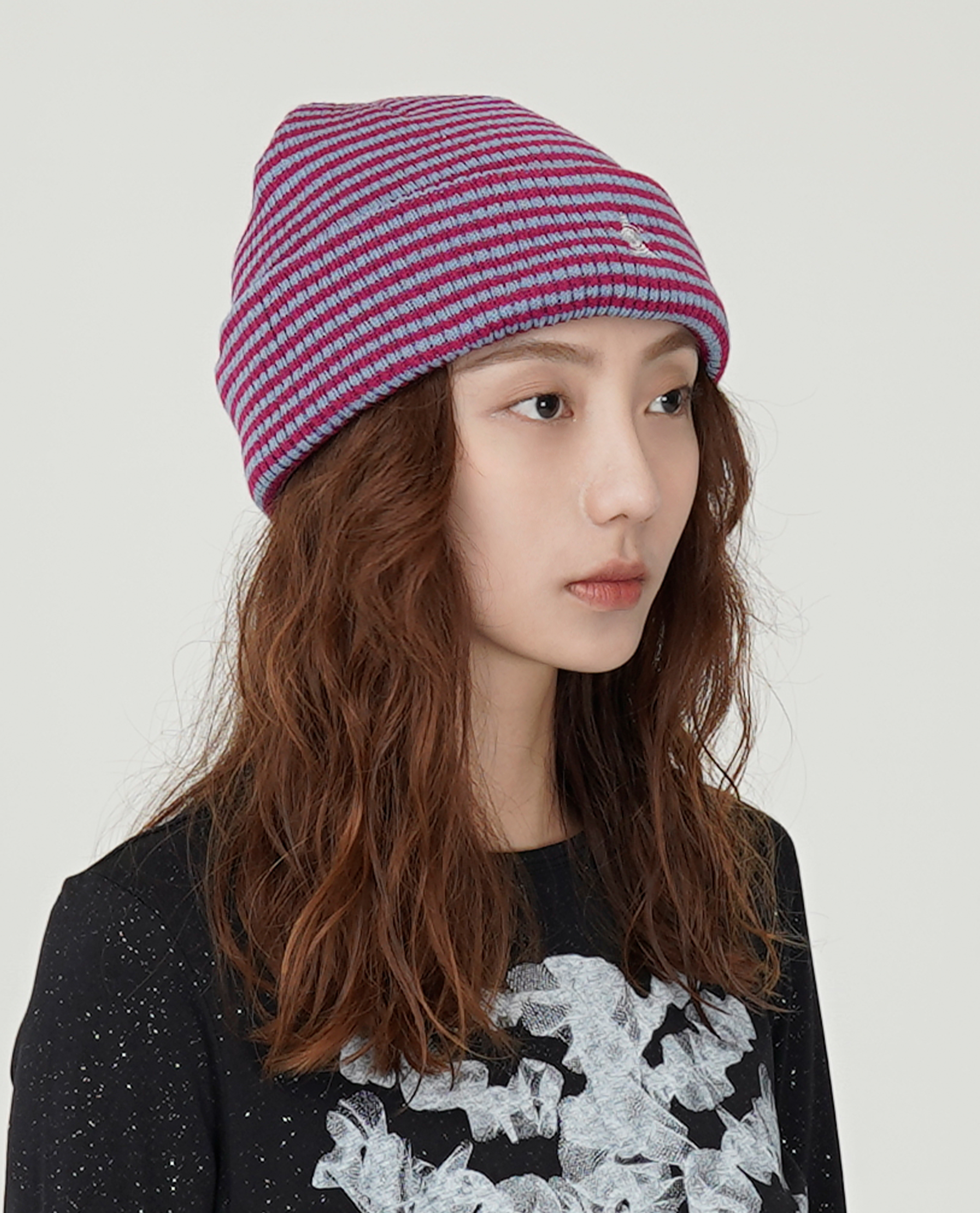 WEBHOUSE Twister Star Stripe Beanie - 25FW